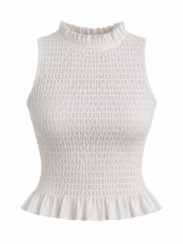 Mara Tank Top - Pearl